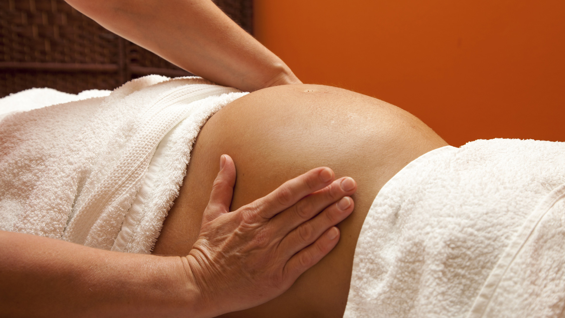 массаж во время беременности